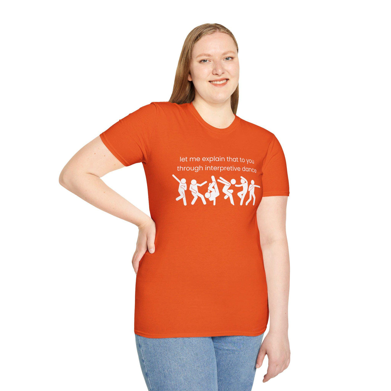 Funny Interpretive dance explanation tee, researcher t-shirt, dancer gift