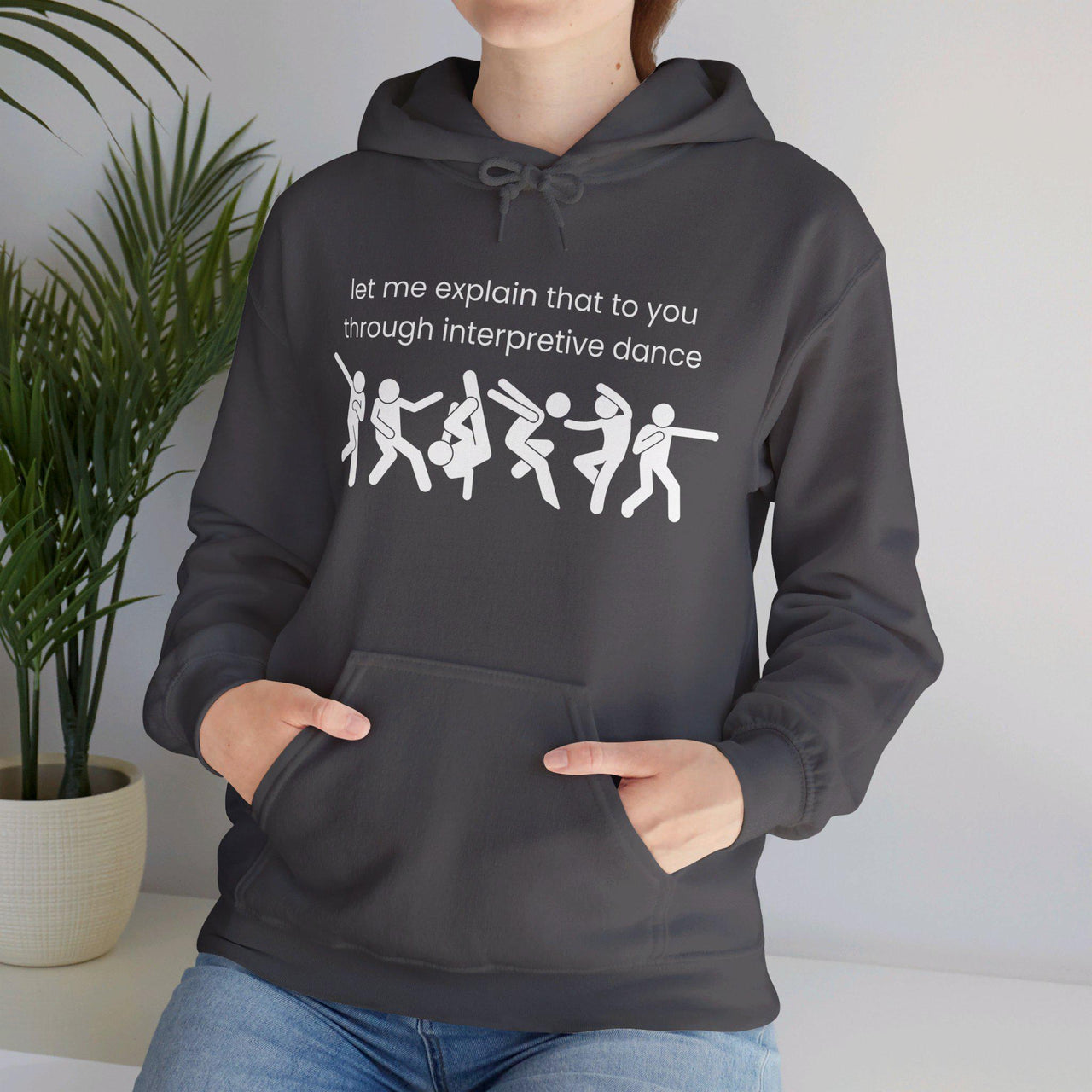 Funny Interpretive dance explanation hoodie, researcher sweatshirt, dancer gift