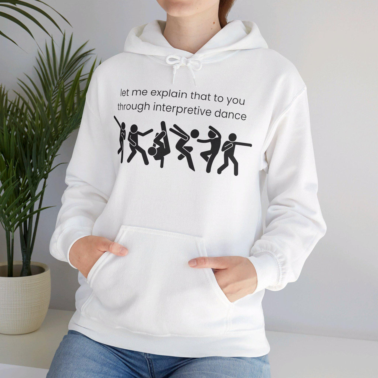 Funny Interpretive dance explanation Hoodie, researcher sweatshirt, dance gift