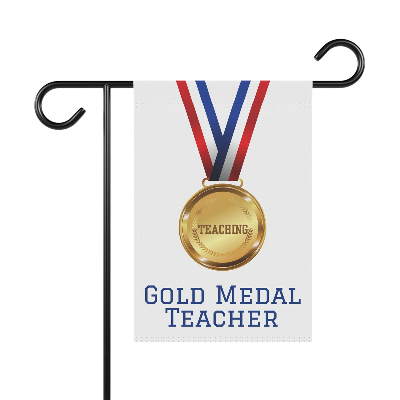 Gold Medal Teacher House Banner (12" x 18")