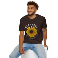 Thumbnail for Kindness The Sunshine in which Happiness Grows Unisex Softstyle Tee, kindness shirt