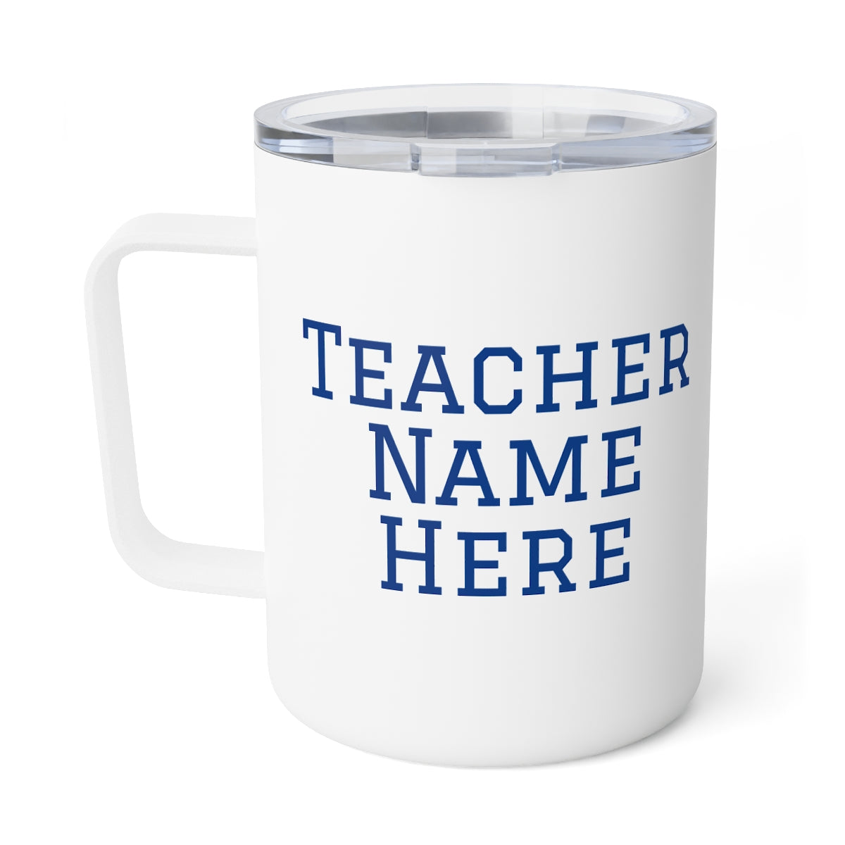 PERSONALIZED Gold Medal Teacher Insulated Coffee Mug (10oz)